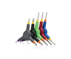 Ключ шестигр Fouriers Ball Wrench 80мм 4/5/6мм сталь 6150 черн