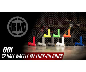 Мото гріпси ODI HALF-WAFFLE MX V2 Lock-On