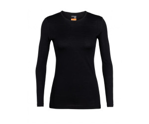 Термофутболка з довгим рукавом ICEBREAKER 200 Oasis LS Crewe WMN BLACK XS