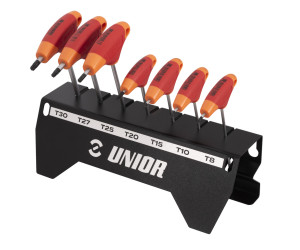 Набор ключей Torx с рукояткой Unior Tools TX8-10-15-20-25-27-30 / 7pcs