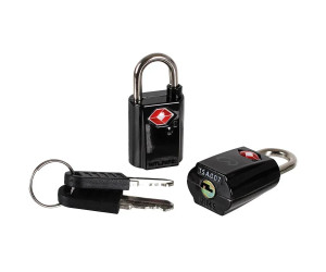 Замок Lifeventure TSA Mini Padlocks 2-Pack black