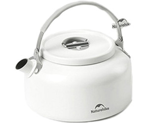 Чайник с керамическим антипригарным покрытием Naturehike CNK2450CF013 0,8 л, алюминий, белый