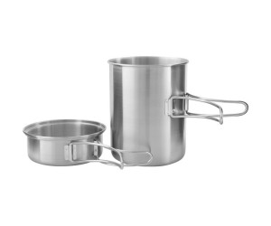 Набор посуды Tatonka Pot Set For Gas Cartrige 450+Burne (Silver)