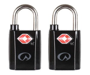 Замок Lifeventure TSA Mini Padlocks 2-Pack black