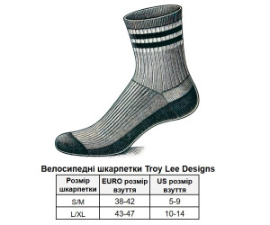 Носки TLD MENS PERFORMANCE SOCKS; WORLDWIDE [MIDNIGHT] 