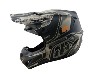 Мото шолом TLD GP PRO HELMET; TROOPER [BLACK / CAPER]