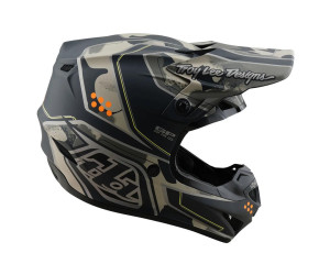 Мото шлем TLD GP PRO HELMET; TROOPER [BLACK / CAPER] 