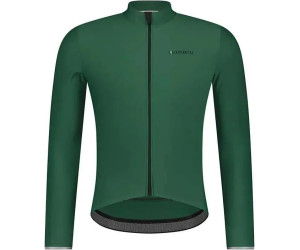 Велоджерси Shimano Apice long sleeves утепленное, зеленое