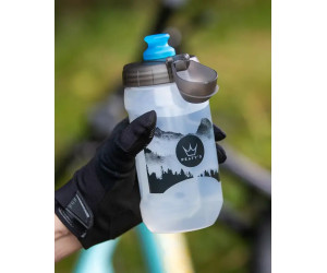 Фляга Peaty's x Fidlock Lockin Bottle, Mountains / Clear, 450ml