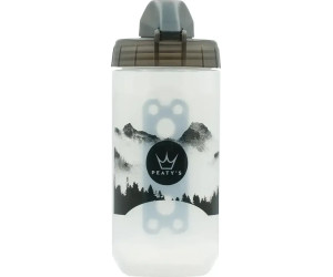 Фляга Peaty's x Fidlock Lockin Bottle, Mountains / Clear, 450ml