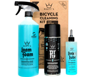 Набір для миття Peaty's Cleaning Gift Pack, шампунь 1L / Спрей PT17 400ml / мастило ланцюга 120ml, All-Weather