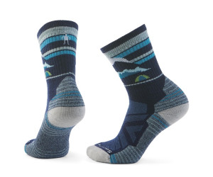 Термоноски женские Smartwool Women's Hike Light Cushion Mountain Moon Crew (Deep Navy)