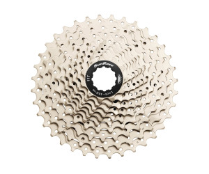 Кассета SUN RACE 10-k 11-28T RS1 стальной паук, Metallic Silver