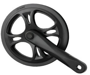 Комплект шатунів PROWHEEL PRO-E44PP, 170mm, 44T black