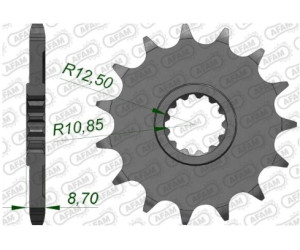 Зірка AFAM 525 Sprocket - Kawasaki