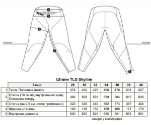 Штаны TLD SKYLINE SUPERLYTE PANT; MONO [CARBON] 