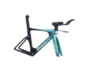 Рама BIANCHI Road TT AQUILA TT Disc Frame Metallic Celeste / Black UD Carbon (Full Glossy) M