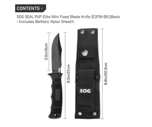 Нож SOG SEAL Pup Elite Mini