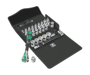 Набор Wera Zyklop Speed ​​8100 SB All-in, привод 3/8", 05003536001, метрический