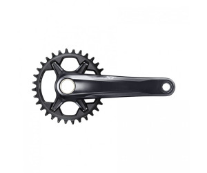 Шатуны Shimano FC-M8120-1 DEORE XT, Hollowtech II 34з, CL-55мм без каретки, 