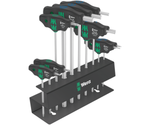 Набір викруток WERA з поперечною ручкою Bicycle Set 6, 05004174001