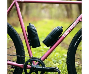 Фляга с коннектором и базой FIDLOCK TWIST x KEEGO bottle 600мл., черный