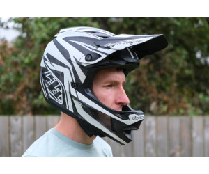 Вело шлем TLD D4 POLYACRYLITE HELMET QUALIFER [BLUE/WHITE]
