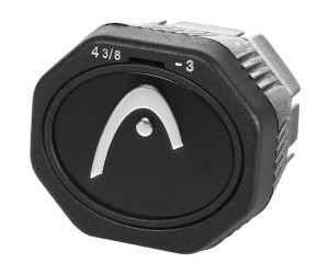 Запчастина для ракетки для тенісу - пробка ТН HEAD 24 Buttcap Tennis TK219HR Black 