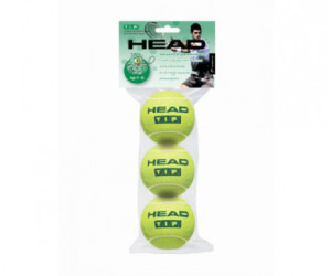 М'ячі для тенісу ТН HEAD 23 3B HEAD TIP green - 6DZ