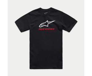 Футболка Alpinestars ALWAYS 2.0 CSF TEE BLACK/WHITE/RED