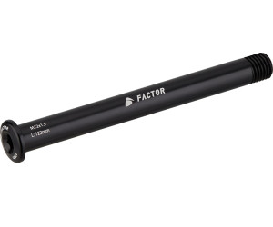 Вісь передня FACTOR O2D E-thru 12mm x 122mm F Axle, AL7075-T6 Black