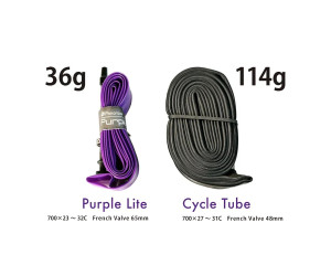 Камера Panaracer TPU Purple Lite, 700 FV/RV 