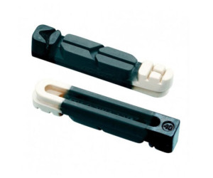 Накладки тормозные BBB BBS-23CT TechStop трёхцветные, комплект 4 шт.