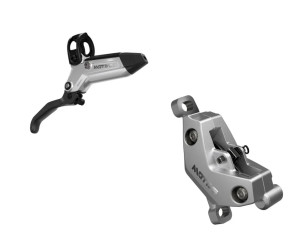 Тормоз SRAM Disc Brake Motive Ultimate - Clear Ano, Bearing Carbon Lever,Tool Free Reach, Bleeding Edge, Hose (includes MMX Clamp, Rotor/Bracket sold separately) A1