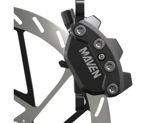 Тормоз SRAM Disc Brake Maven Base - Aluminum Lever, Stainless Hardware, Reach Adj, Diffusion Black, Hose (includes MMX Clamp,20P-2 Bracket) A1