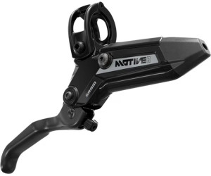 Ручка SRAM - ALUMINUM LEVER (ASSEMBLED, NO HOSE, INCLUDES BARB,OLIVE,BOOT) GLOSS BLACK ANO - INWARD HOSE EXIT ANGLE - MOTIVE SILVER A1