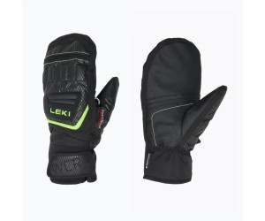 Перчатки LEKI WCR Team 3D Junior black-ice lemon 5