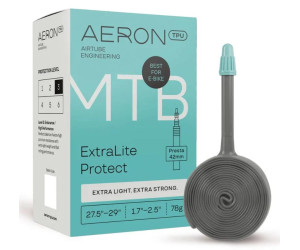 Камера AERON TPU MTB ExtraLite Protect 78г 1,7"-2,5" Presta 42 27,5" - 29"