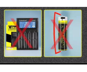 Аккумулятор LiitoKala USB-King4000 18650 на 4000 мА·год з USB