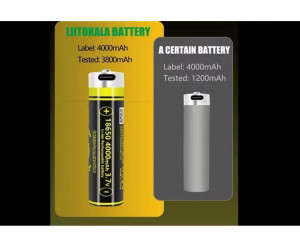 Аккумулятор LiitoKala USB-King4000 18650 на 4000 мА·год з USB