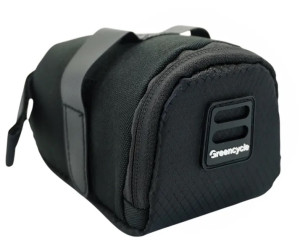 Сумка підсідельна Green Cycle Buckle, 16х8х9, чорний