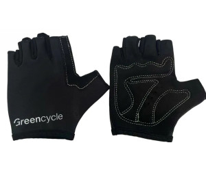 Перчатки Green Cycle Grid без пальцев XS-S черные