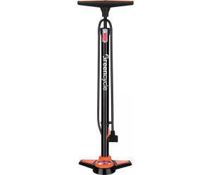 Насос підлоговий Green Cycle GPF-005 сталевий корпус, з манометром, Presta+Schrader, 160 psi