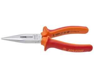 Плоскогубцы UNIOR TOOLS 170mm удлиненные прямые изолированные рукоятки BI