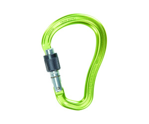 Карабин Climbing Technology AXIS HMS SG big size, screw lock (green anodized - grey)
