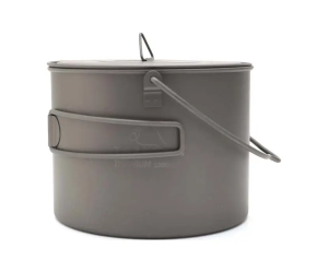Каструля з розкладними ручками Toaks Titanium 1300ml Pot with Bail Handle
