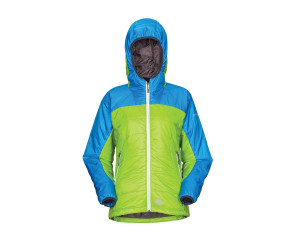 Утеплена куртка Milo Bomo Lady з Primaloft green/blue/grey 