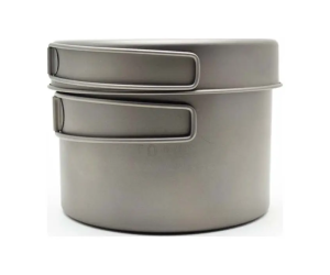 Каструля + сковорода Toaks Titanium 1300ml Pot with Pan