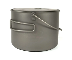 Каструля з розкладними ручками Toaks Titanium 1600ml Pot with Bail Handle