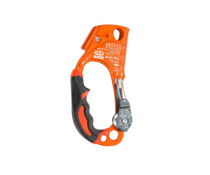 Жумар правий з роликом Climbing Technology QUICK Roll Ascender W/PULLEY Right orange